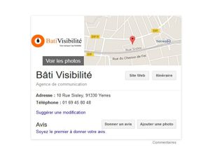 knowledge graph referencement local