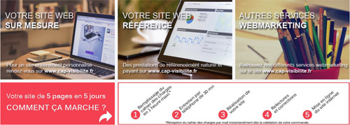 Plateforme e-commerce : TPE Cap Visiibilité